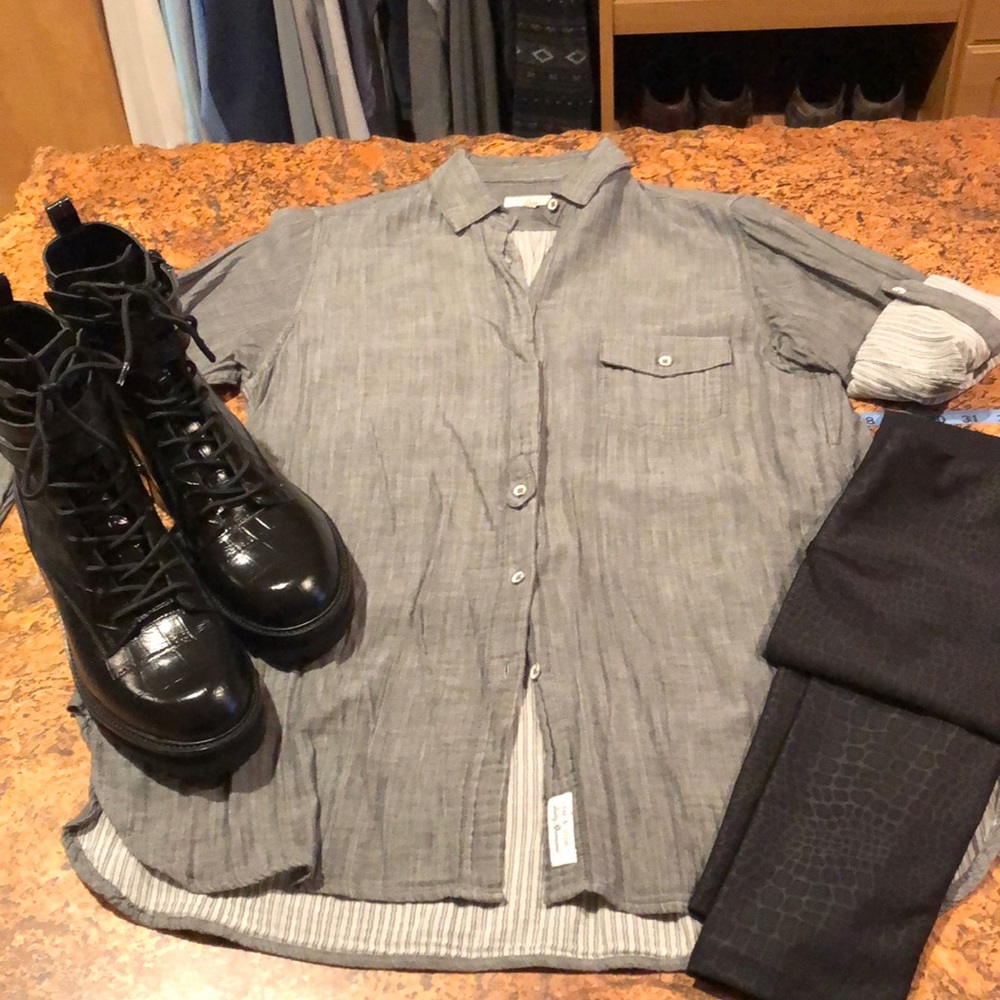 Rag & Bone tunic shirt. Size 4.